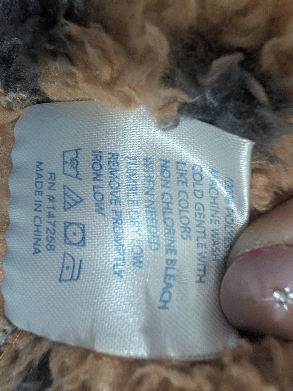Simply Southern Leopard Print Sherpa Pullover – Size XL - Picture 11 of 11